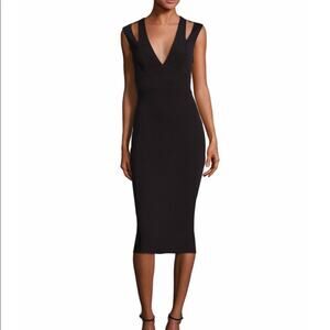 ABS Collection by Allen Swartz cutout sheath dress